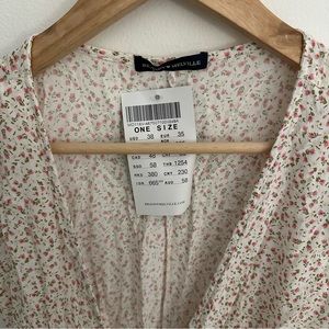 Brandy Melville floral wrap dress